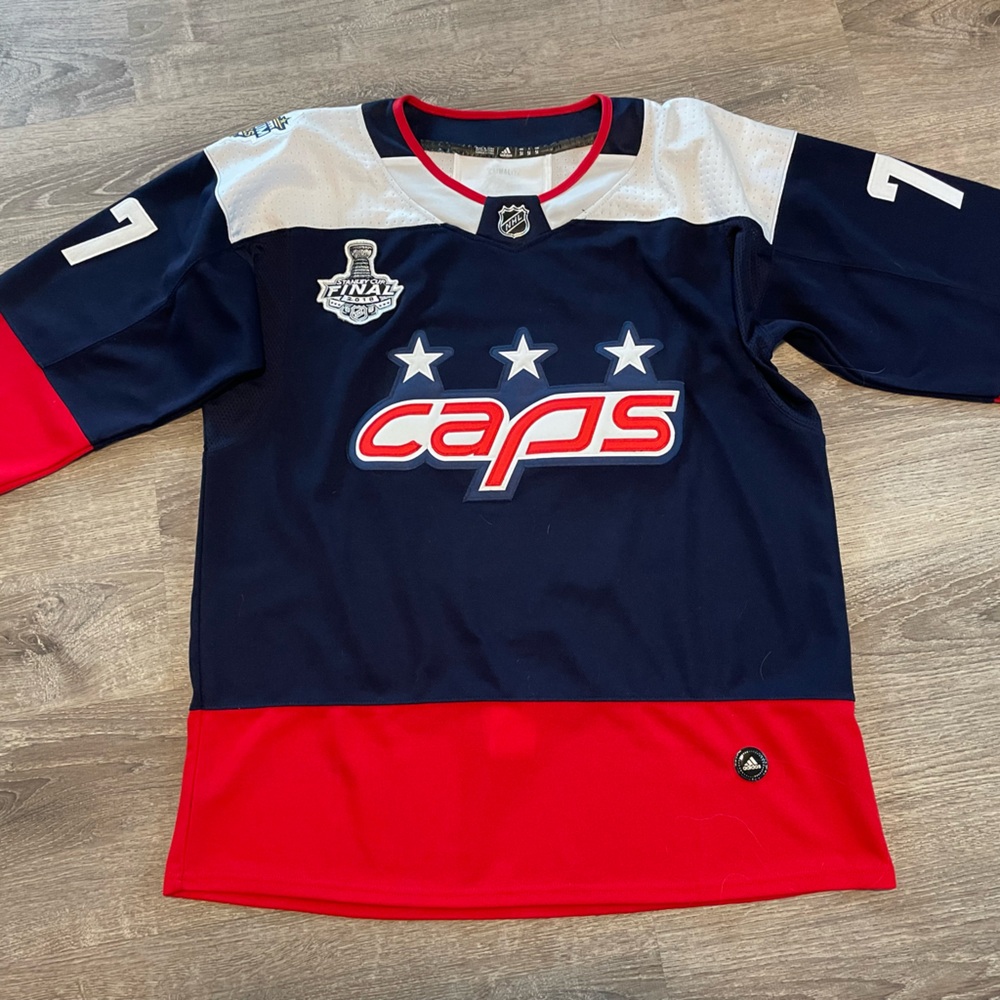 Brand new never worn TJ Oshie Caps jersey